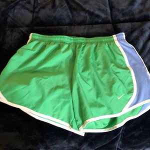 Nike green and blue shorts!